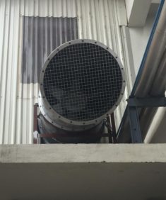 Fresh Air and Exhaust Air System for Packaging Factory