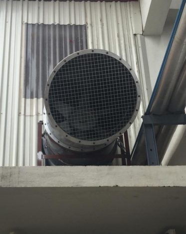 Fresh Air and Exhaust Air System for Packaging Factory